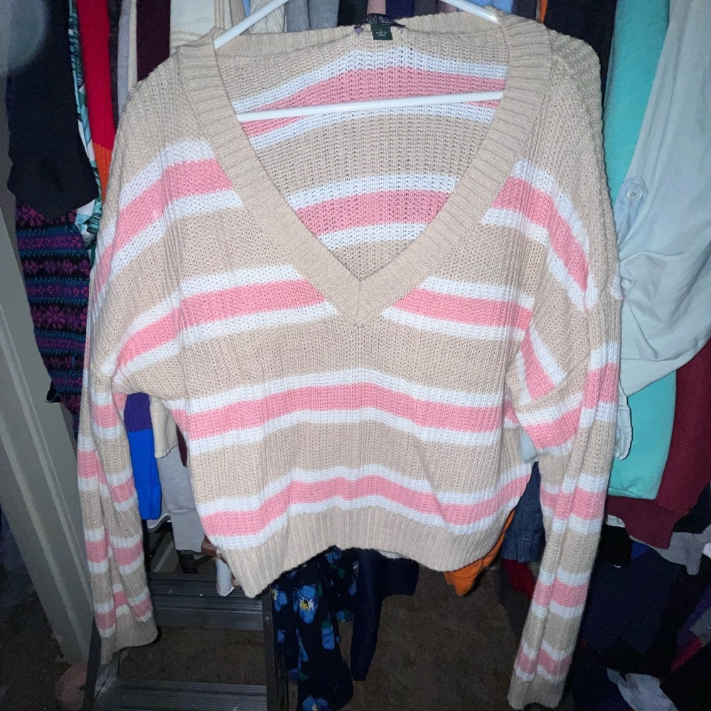 Wild Fable Knit Crop Sweater